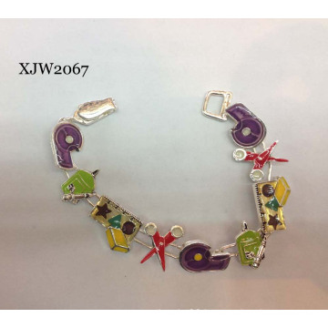 Enamel Tool Bracelet with Magnet End (XJW2067)